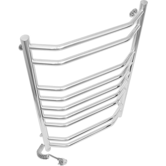 Электрический полотенцесушитель Laris Виктория П9 S3 73207826 (500x900, хром/белый/черный/золото/бронза, левый, сенсорный, с программатором), Доступные размеры: 500 x 900, Подключение полотенцесушителя: левое, фото 3