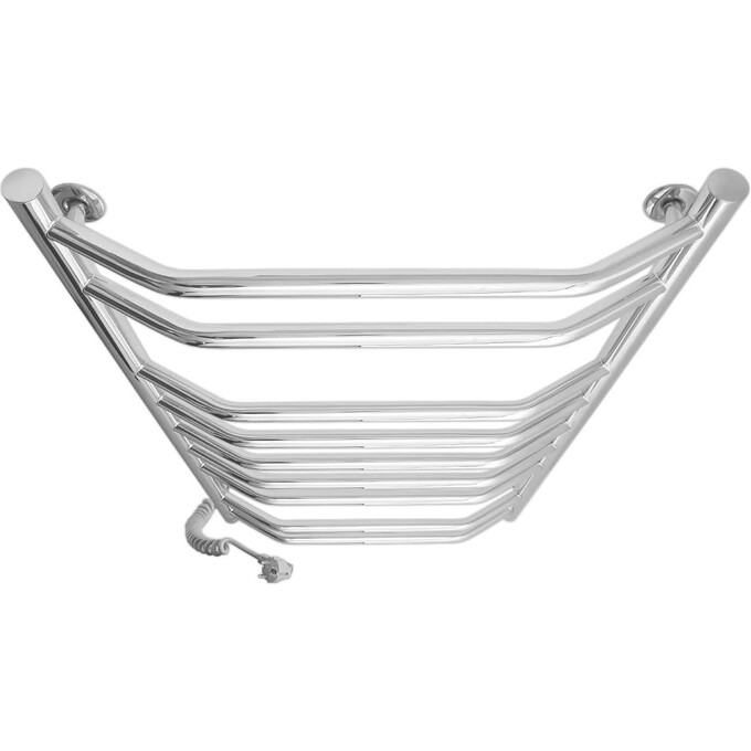 Электрический полотенцесушитель Laris Виктория П9 S3 73207826 (500x900, хром/белый/черный/золото/бронза, левый, сенсорный, с программатором), Доступные размеры: 500 x 900, Подключение полотенцесушителя: левое, фото 4