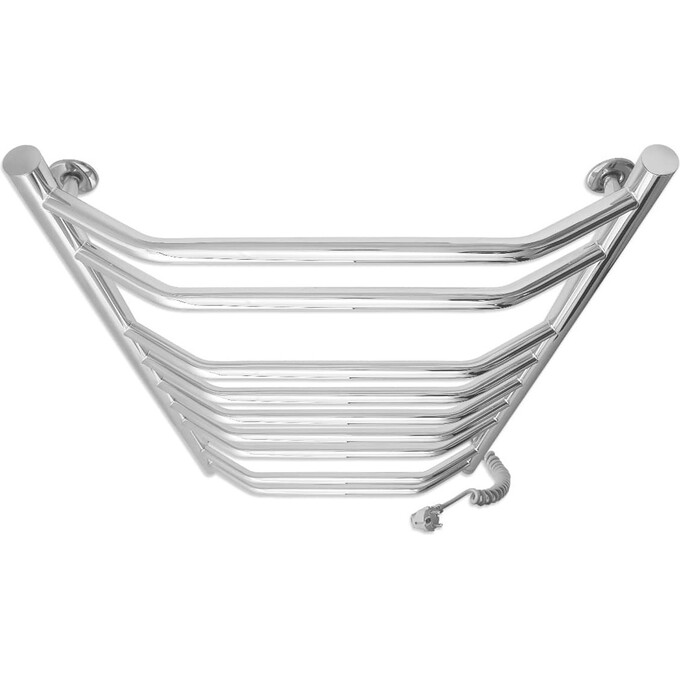 Электрический полотенцесушитель Laris Виктория П9 S3 73207827 (500x900, хром/белый/черный/золото/бронза, правый, сенсорный, с программатором), Доступные размеры: 500 x 900, Подключение полотенцесушителя: правое, фото 4