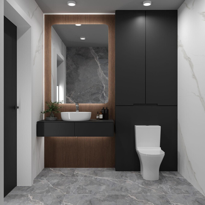 Безободковый унитаз-компакт Koller Pool Edge New 1856550199 (EDPR-0615-RW, с сиденьем), фото 5