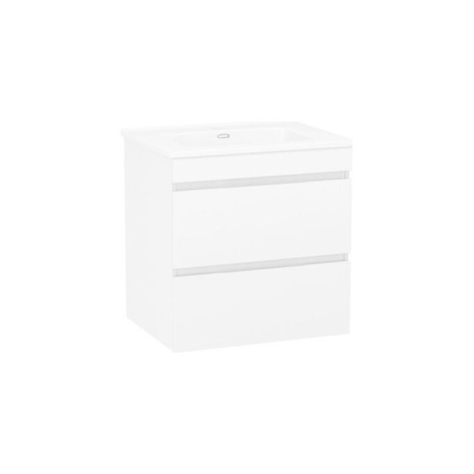 Тумба с умывальником Imprese Vaclav u08506403FL (с061010310, 100 см, белая, подвесная), Доступные размеры: 100, Цвет производителя: белый, фото 