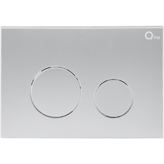 Комплект унитаз с инсталляцией 4 в 1 Qtap QT2533076EUQW46158: подвесной унитаз с сиденьем Gemini QT2533076EUQW + инсталляция Nest ST QT0133M425 + клавиша смыва Nest QT0111M11111SAT + звукоизоляционная прокладка, Цвет производителя: сатин (хром матовый), фото 12