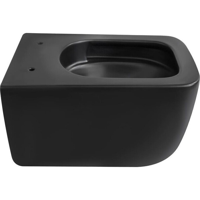 Комплект унитаз с инсталляцией 4 в 1 Qtap QT2533076EUQMB46173: подвесной унитаз с сиденьем Gemini QT2533076EUQMB + инсталляция Nest ST QT0133M425 + клавиша смыва Nest QT0111M06028CRM + звукоизоляционная прокладка, фото 5