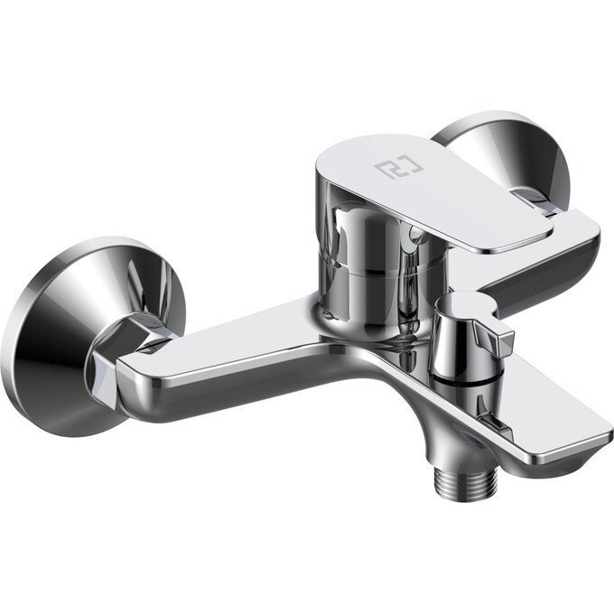 Змішувач для ванни RJ Vero Chrome RJFA062-02CH (з лійкою та шлангом), фото , изображение 2