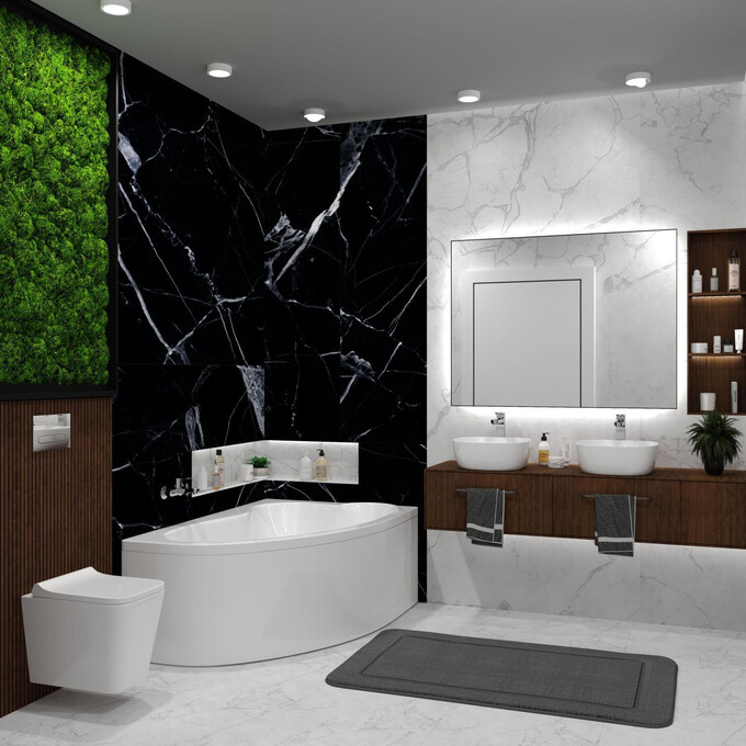 Акриловая ванна Koller Pool Nadine New NADINENEW150X100R (150x100 см, правосторонняя), Доступные размеры: 150 x 100 R, фото 4