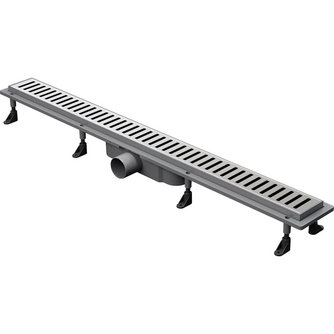 Линейный трап Koller Pool Aqua AQL0700 (70 см, с решеткой Line), Цвет производителя: хром, Доступные размеры: 70, фото 