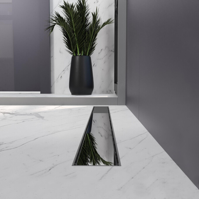 Линейный трап Koller Pool Aqua AQG0800 (80 см, с решеткой Grace), Доступные размеры: 80, фото 2