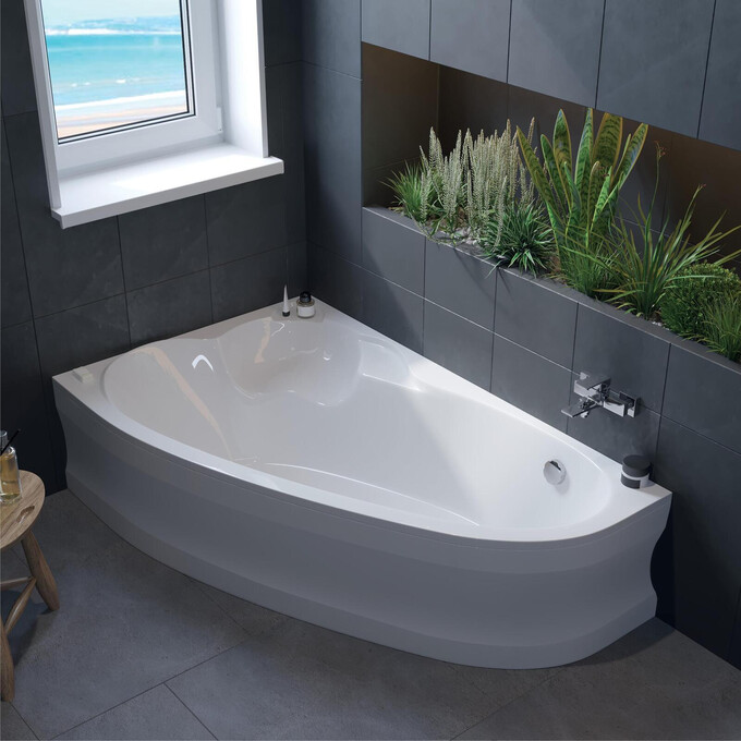 Акриловая ванна Koller Pool Nadine NADINE170X100L (170x100 см, левосторонняя), Доступные размеры: 170 x 100 L, фото 2