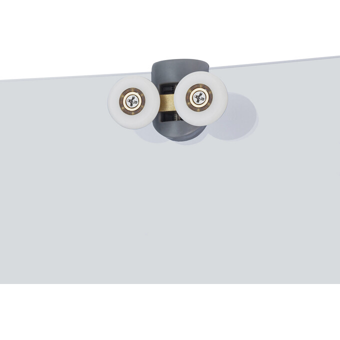 Душевой бокс Kroner KRP Enzo EnzoWDCTF9090 (WD.C.T.F. 90x90 см, стекло матовое, профиль сатин, с поддоном), Цвет производителя: матовое рифленое стекло, фото 7