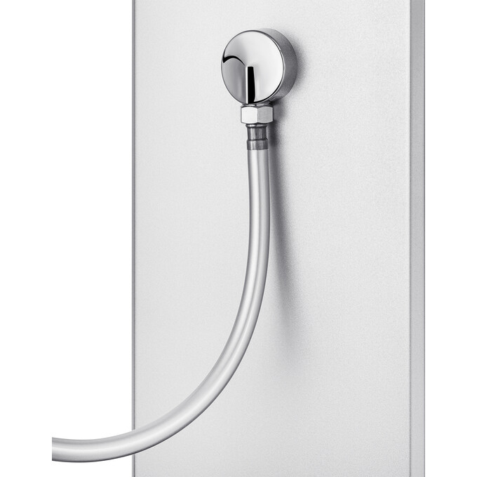 Душевой бокс Kroner KRP Enzo EnzoWDCTF9090 (WD.C.T.F. 90x90 см, стекло матовое, профиль сатин, с поддоном), Цвет производителя: матовое рифленое стекло, фото 13