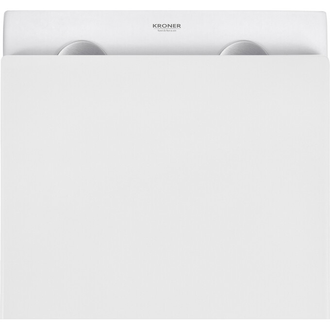 Безободковый подвесной унитаз Kroner Eifel WHI493436 (KE493436WHIR, с сиденьем), фото 9