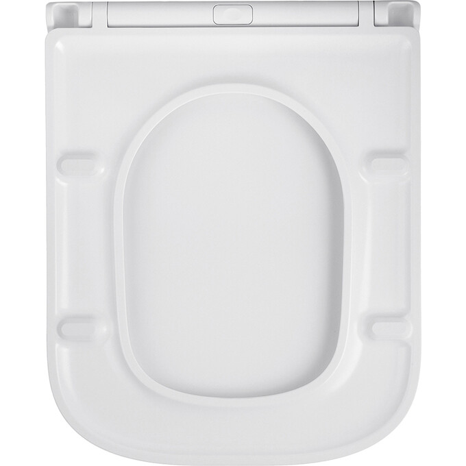 Безободковый подвесной унитаз Kroner Eifel WHI493436 (KE493436WHIR, с сиденьем), фото 11