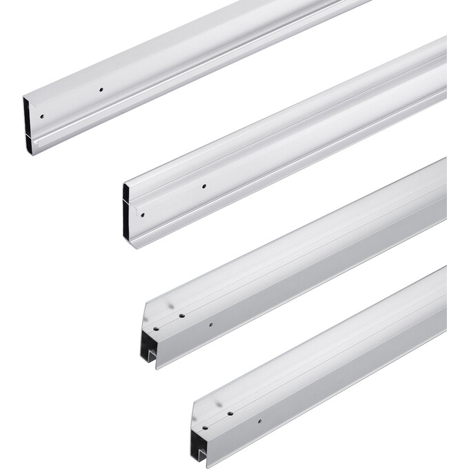 Душевой бокс Kroner KRP Enzo EnzoWDCFF9090 (WD.C.F.F. 90x90 см, стекло матовое, профиль сатин, с поддоном), Цвет производителя: матовое рифленое стекло, фото 17