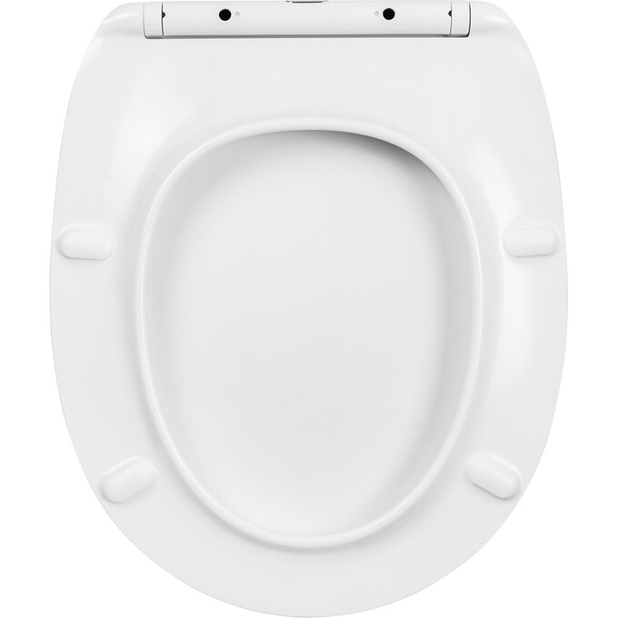 Безободковый подвесной унитаз Kroner Oker WHI533536 (KO533536WHIR, с сиденьем), фото 10