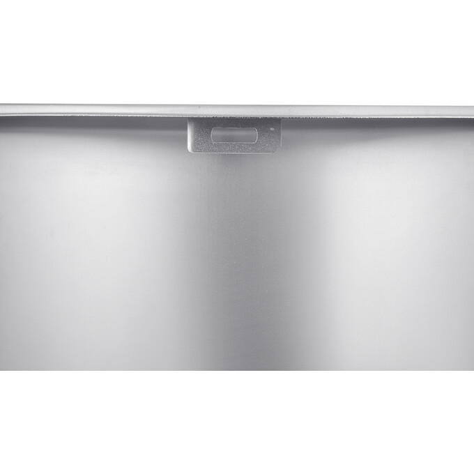 Кухонная мойка Kroner KRP Dekor 5848 (Dekor-584808180, 58x48 см, 0.8 мм, с сифоном), Тип поверхности: декор (рифленая), фото 6