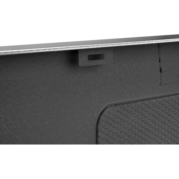 Подвійна кухонна мийка Kroner KRP Schwarze 7843ZHM PVD (Schwarze-7843ZHM, 78x43 см, 3.0/1.0 мм, з коландером та сифоном), фото , изображение 9