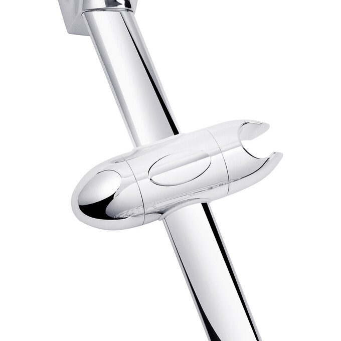 Штанга для душа Kroner KRM C750 (с полкой), фото 3