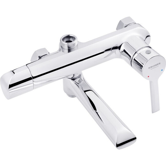 Душевая система Kroner KRP Essen C063 (Essen-C063, с изливом), Цвет производителя: хром, фото 2