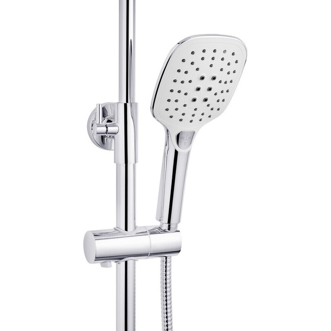 Душевая система Kroner KRP Essen C063 (Essen-C063, с изливом), Цвет производителя: хром, фото 6