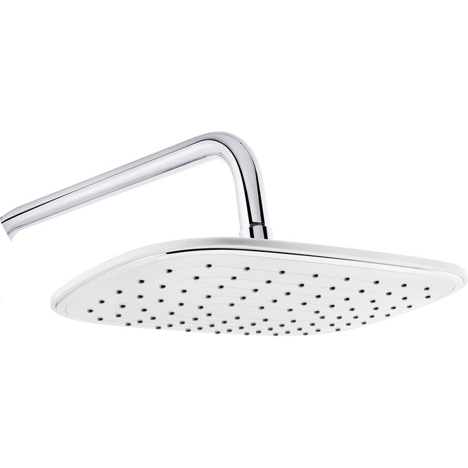 Душевая система Kroner KRP Essen W063 (Essen-W063, белый/хром, с изливом), Цвет производителя: белый матовый, хром, фото 10