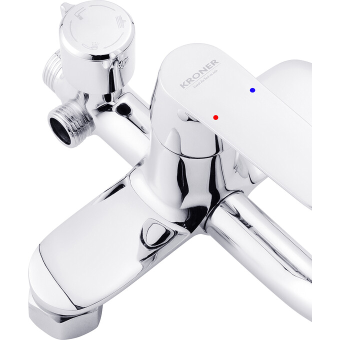 Душевая система Kroner KRP Armada C064Q (Armada-C064Q, с изливом), фото 4