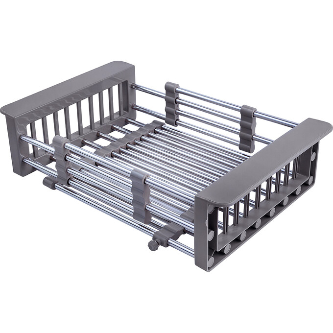 Кухонная мойка Kroner KRP Gebürstet 7849LHM (Geburstet-7849LHM, 78x49 см, 3.0/1.0 мм, с коландером и сифоном), Доступные размеры: 78 x 49 L, фото 6