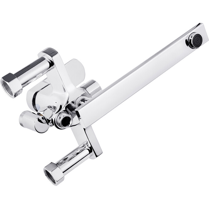 Душевая система Kroner KRP Armada C067 (Armada-C067, с изливом), Цвет производителя: хром, фото 4