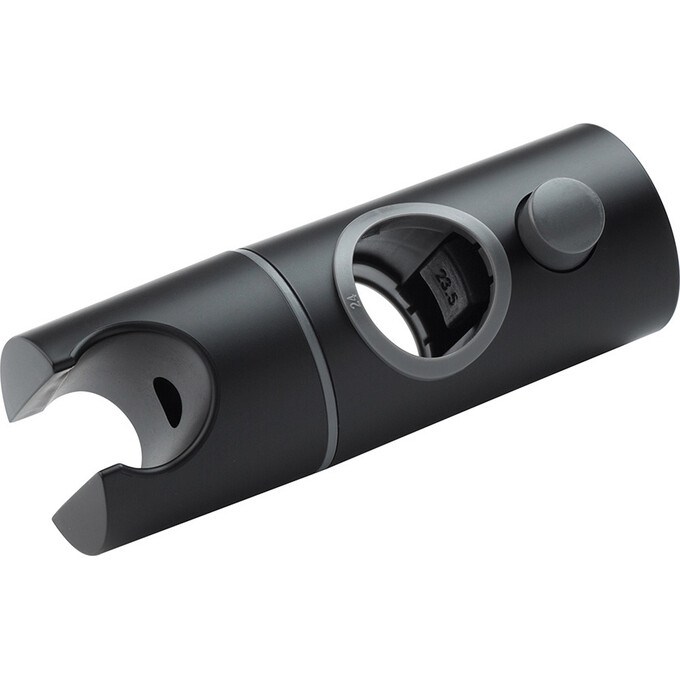 Душевая система Kroner KRP Armada SCH066 (Armada-SCH066, черная матовая, с полкой, каскадным изливом и гигиеническим душем), Цвет производителя: черный матовый, фото 14