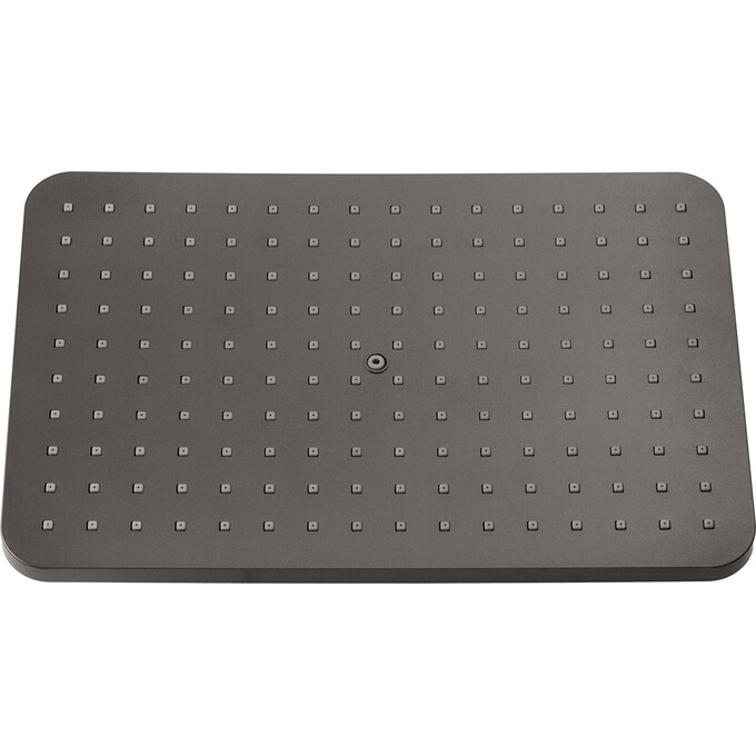 Душевая система Kroner KRP Armada GRP066 (Armada-GRP066, графит, с полкой, каскадным изливом и гигиеническим душем), Цвет производителя: графит, фото 11