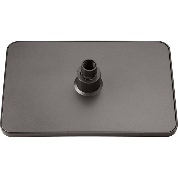 Душевая система Kroner KRP Armada GRP066 (Armada-GRP066, графит, с полкой, каскадным изливом и гигиеническим душем), Цвет производителя: графит, фото 12