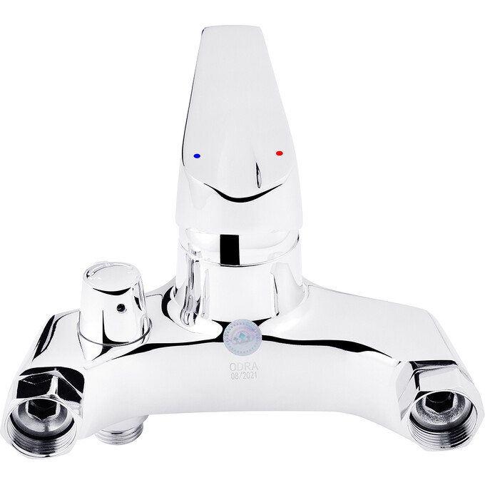 Змішувач для ванни Kroner KRP Odra C060 (з лійкою та шлангом), фото , изображение 3