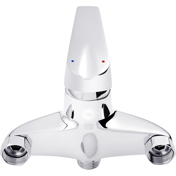 Змішувач для ванни Kroner KRP Odra C071 (з лійкою та шлангом), фото , изображение 4