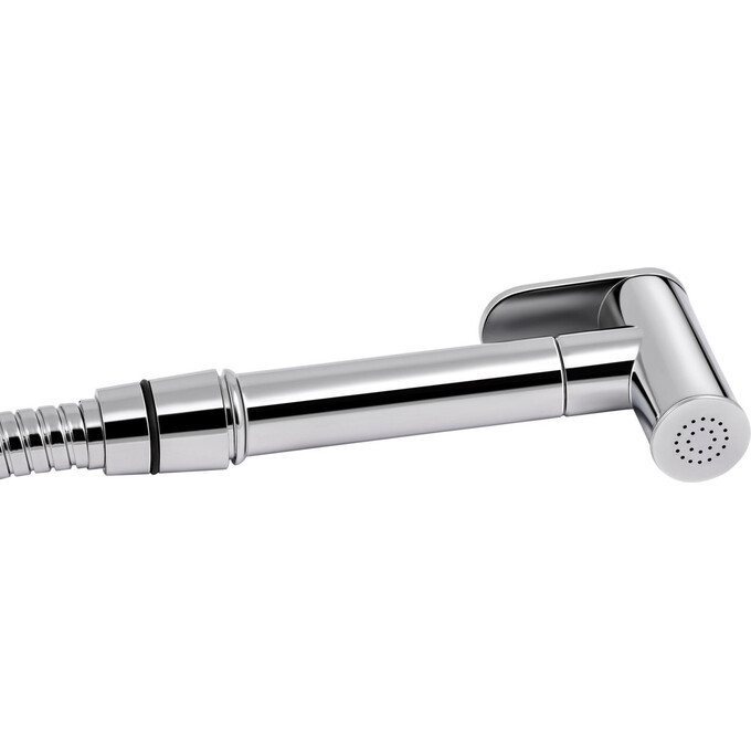 Гігієнічний душ із змішувачем Kroner KRM Zenda C025 (з приставкою для унітазу), Колір виробника: хром, фото , изображение 5