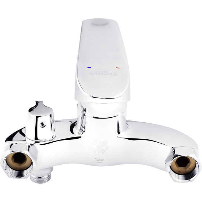 Смеситель для ванны Kroner KRP Konstante C060 (с лейкой и шлангом), фото 2