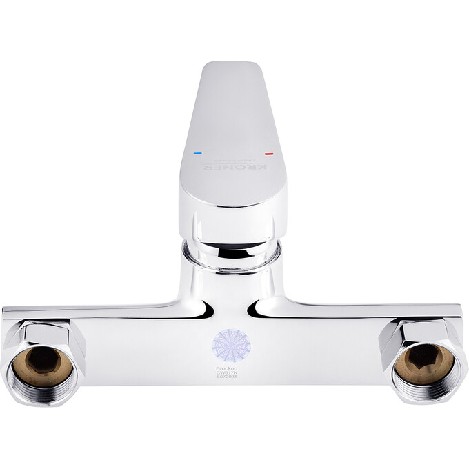 Змішувач для ванни Kroner KRP Brocken C060 (з лійкою та шлангом), фото , изображение 3