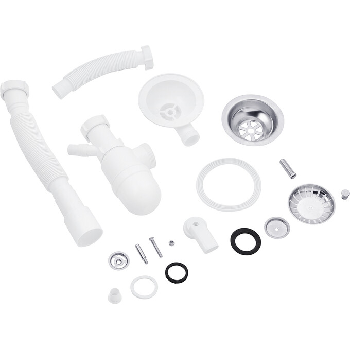 Кухонная мойка Kroner KRP Komposit COL 6243 (KompositCOL-6243, бежевая, 62x43 см, с сифоном), Цвет производителя: бежевый, фото 7