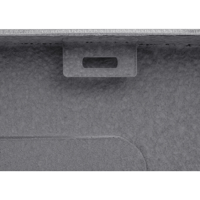 Кухонная мойка Kroner KRP Gebürstet 6350LHM (Geburstet-6350LHM, 63x50 см, 3.0/1.0 мм, с коландером и сифоном), Доступные размеры: 63 x 50 L, фото 6