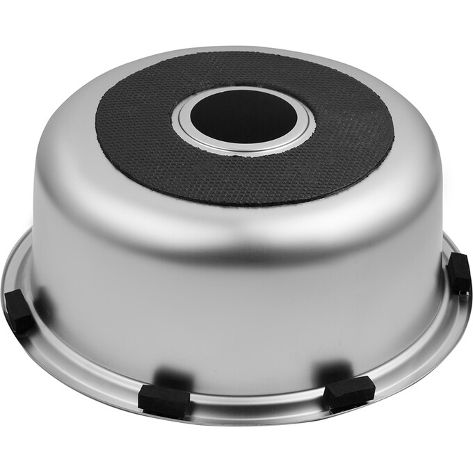 Кухонна мийка Kroner KRP Satin 430 (Satin-430, 42 см, 0.8 мм, з сифоном), фото , изображение 5