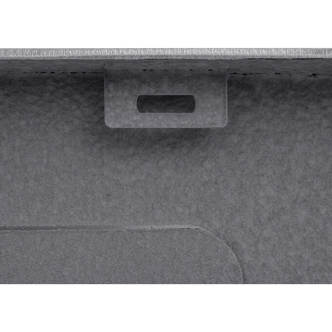 Кухонная мойка со смесителем Kroner KRP Schwarze SET7546HM PVD (Schwarze-SET7546HMPVD, 75x46 см, 3.0/0.7 мм, с доской, коландером, дозатором и сифоном), фото 17