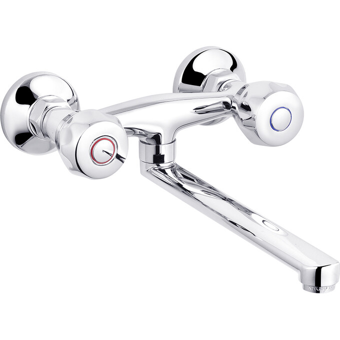 Смеситель для кухни Kroner KRP Hamburg C040 (настенный), фото 