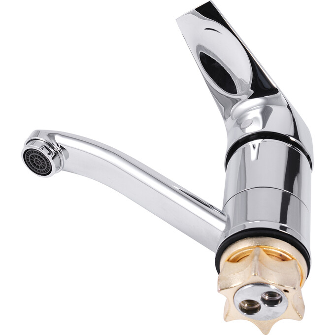 Смеситель для умывальника Kroner KRM Odra C010, фото 5