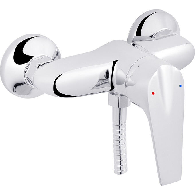 Смеситель для душа Kroner KRP Odra C050 (с лейкой и шлангом), фото 