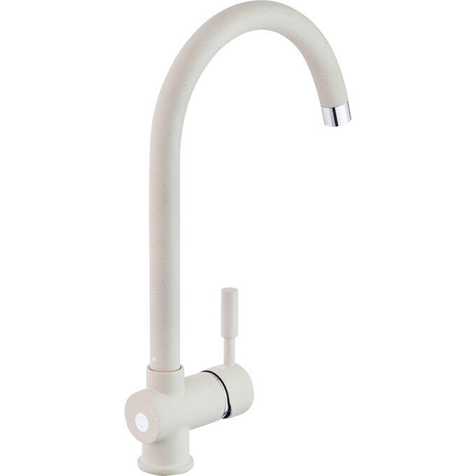 Смеситель для кухни Kroner KRM Mosel S035 (бежевый матовый), Цвет производителя: бежевый матовый, фото 2