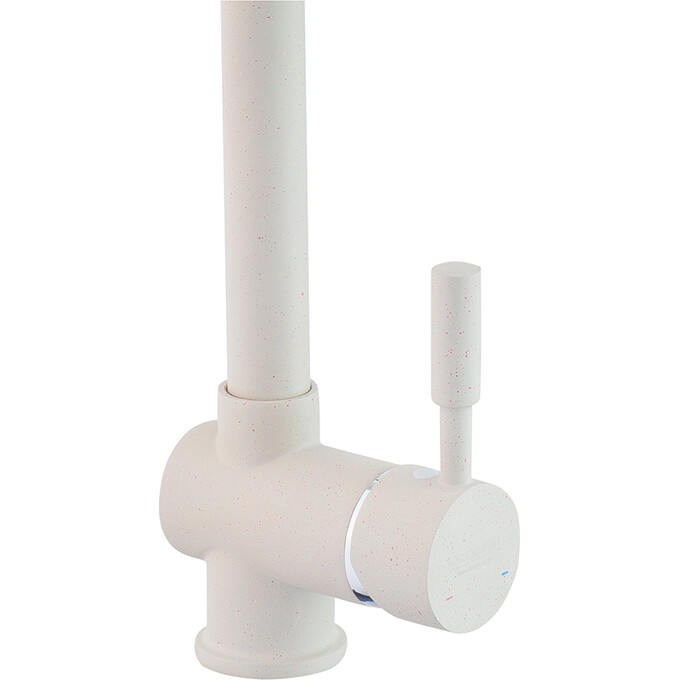 Смеситель для кухни Kroner KRM Mosel S035 (бежевый матовый), Цвет производителя: бежевый матовый, фото 4