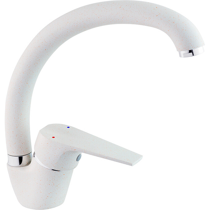 Смеситель для кухни Kroner KRM Odra S035 (бежевый), Цвет производителя: бежевый матовый, фото 