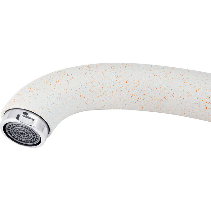 Смеситель для кухни Kroner KRM Odra S035 (бежевый), Цвет производителя: бежевый матовый, фото 5