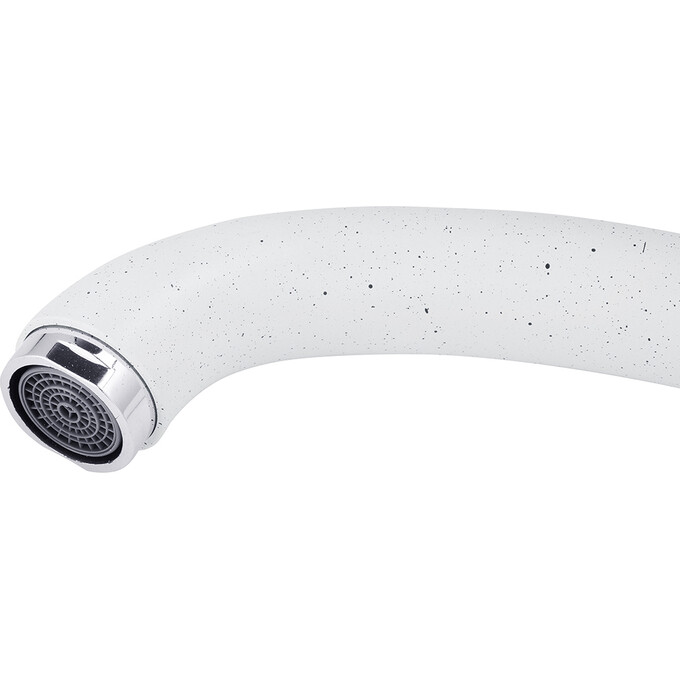 Смеситель для кухни Kroner KRM Odra W035 (белый матовый), Цвет производителя: белый матовый, фото 5