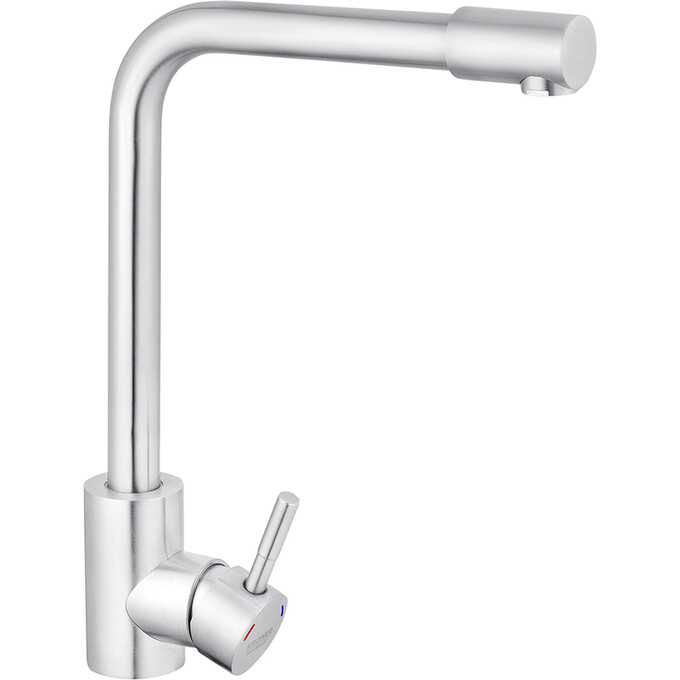 Смеситель для кухни Kroner KRP Edelstahl Klassisch ESG034 (нержавейка), фото 4