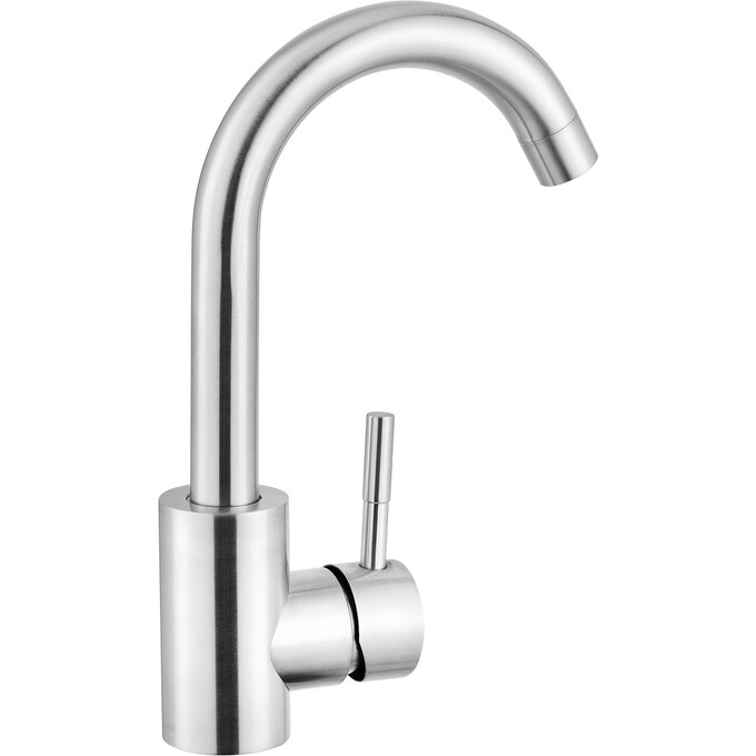 Смеситель для умывальника Kroner KRP Edelstahl Klassisch ESG011 (нержавейка), фото 2