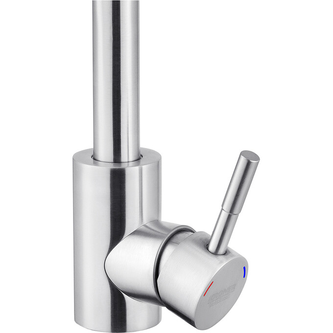 Смеситель для умывальника Kroner KRP Edelstahl Klassisch ESG011 (нержавейка), фото 5